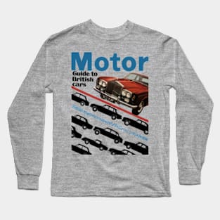 BRITISH CARS - magazine cover Long Sleeve T-Shirt